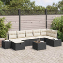 Sofa Sæt med pude 8 pcs polyrattan