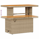 Havesofa Sæt 13 stk. Beige polyrattan