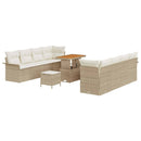 Havesofa Sæt med pude Beige og creme 90 x 55 x 71 cm