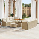 Havesofa Sæt med pude Beige og creme 100 x 100 x 71 cm