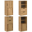 sidekabinetter 4 stk ODDA 40x24x79 cm massivt fyrretræ