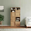sidekabinetter 4 stk ODDA 40x24x79 cm massivt fyrretræ