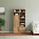 sidekabinetter 4 stk ODDA 40x24x79 cm massivt fyrretræ