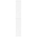 sidekabinetter 4 stk ODDA 40x24x79 cm massivt fyrretræ hvid