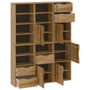 sidekabinetter 6 stk ODDA 40x24x79 cm massivt fyrretræ