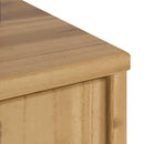 sidekabinetter 6 stk ODDA 40x24x79 cm massivt fyrretræ