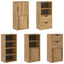 sidekabinetter 5 stk ODDA 40x24x79 cm massivt fyrretræ