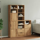 sidekabinetter 5 stk ODDA 40x24x79 cm massivt fyrretræ