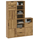 sidekabinetter 5 stk ODDA 40x24x79 cm massivt fyrretræ