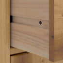 sidekabinetter 5 stk ODDA 40x24x79 cm massivt fyrretræ