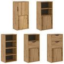 sidekabinetter 5 stk ODDA 40x24x79 cm massivt fyrretræ