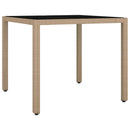 Have Spisebordssæt 3 pcs Beige polyrattan