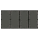 Have Spisebordssæt 9 pcs Sort polyrattan