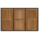 Have Spisebordssæt 7 pcs Sort og Brunt polyrattan
