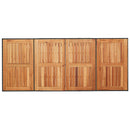 Have Spisebordssæt 7 pcs Sort og Brunt polyrattan
