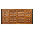Have Spisebordssæt 7 pcs Sort og Brunt polyrattan