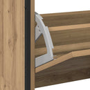Sko skab Artisan Egetræ 100 x 34 x 112 cm Konstrueret træ