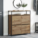 Sko skab Artisan Egetræ 100 x 34 x 112 cm Konstrueret træ