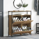 Sko skab Artisan Egetræ 100 x 34 x 112 cm Konstrueret træ