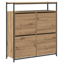 Sko skab Artisan Egetræ 100 x 34 x 112 cm Konstrueret træ