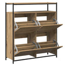 Sko skab Artisan Egetræ 100 x 34 x 112 cm Konstrueret træ