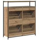 Sko skab Artisan Egetræ 100 x 34 x 112 cm Konstrueret træ