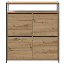 Sko skab Artisan Egetræ 100 x 34 x 112 cm Konstrueret træ