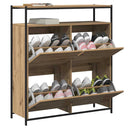 Sko skab Artisan Egetræ 100 x 34 x 112 cm Konstrueret træ