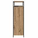 Sko skab Artisan Egetræ 100 x 34 x 112 cm Konstrueret træ