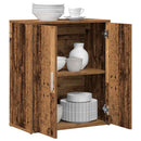 Sideboard 2 pcs Gammelt træ 60 x 31 x 70 cm Konstrueret træ