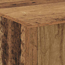 Kontorskab Gammelt træ 60 x 32 x 152,5 cm Konstrueret træ