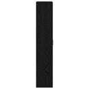 Højskab 80 x 35 x 180 cm Konstrueret træ Sort eg