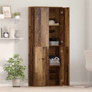 Highboard 70 x 33,5 x 180 cm Konstrueret træ Gammelt træ