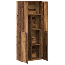 Highboard 70 x 33,5 x 180 cm Konstrueret træ Gammelt træ