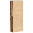 Highboard 70 x 33,5 x 180 cm Konstrueret træ Gammelt træ
