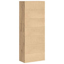 Highboard 70 x 33,5 x 180 cm Konstrueret træ Artisan Egetræ