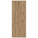 Highboard 70 x 33,5 x 180 cm Konstrueret træ Artisan Egetræ
