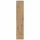Highboard 70 x 33,5 x 180 cm Konstrueret træ Artisan Egetræ