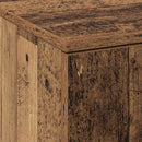 Highboard 60 x 35 x 180 cm Konstrueret træ Gammelt træ