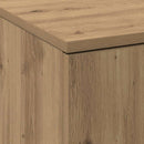Highboard 60 x 35 x 180 cm Konstrueret træ artisan eg