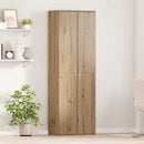 Highboard 60 x 35 x 180 cm Konstrueret træ artisan eg