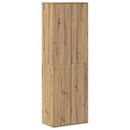 Highboard 60 x 35 x 180 cm Konstrueret træ artisan eg