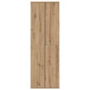 Highboard 60 x 35 x 180 cm Konstrueret træ artisan eg