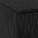 Highboard Sort eg 60 x 35 x 180 cm Konstrueret træ