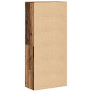 Highboard 80 x 39 x 178 cm Konstrueret træ Gammelt træ