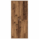 Highboard 80 x 39 x 178 cm Konstrueret træ Gammelt træ