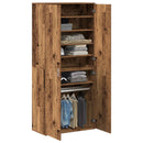 Highboard 80 x 39 x 178 cm Konstrueret træ Gammelt træ