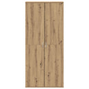 Højskab med hylde artisan eg 80 x 39 x 178 cm Konstrueret træ