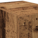 Highboard 2 pcs Gammelt træ 30 x 42,5 x 185 cm