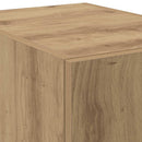 Highboard 2 pcs Artisan Egetræ 30 x 42,5 x 185 cm